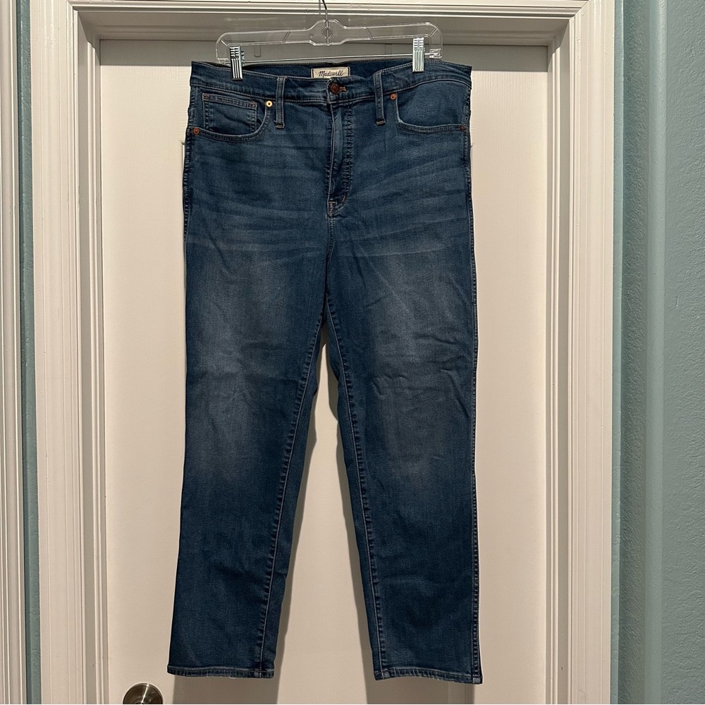 Madewell Stovepipe Straight Leg Jeans Medium Wash Size 31